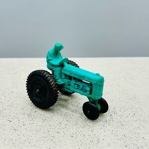Vintage~Green Tractor & Driver~ Produced By Auburn Rubber Company~AC WD45~USA
